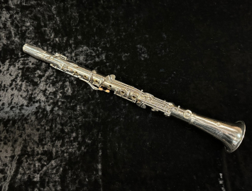 Very Early Vintage C.G. Metal Double Wall Clarinet, High Pitch - Serial #1766 - 1895